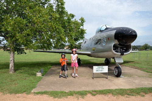 Aiesha and Malachi Posing by the Sabre  Aiesha and Malachi Posing by the Sabre